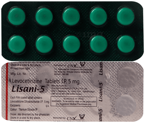 Lisani 5mg Tablet image