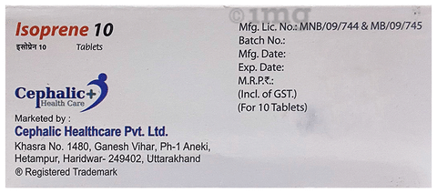Isoprene 10 Tablet