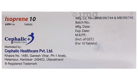 Isoprene 10 Tablet image