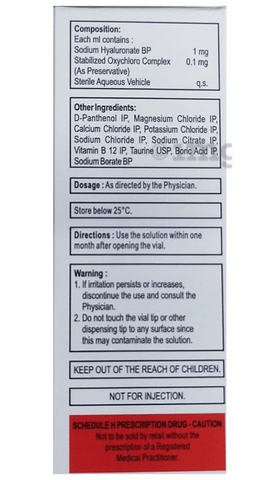 Softvisc 0.1% Lubricant Eye Drop image