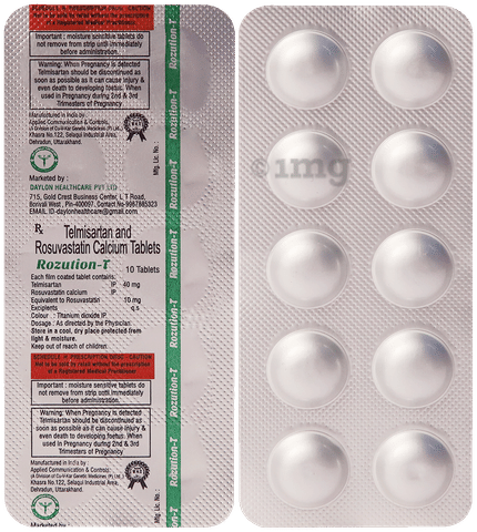Rozution-T Tablet image