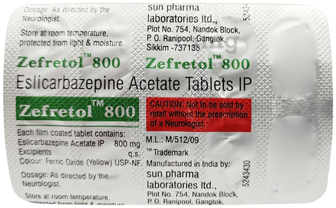 Zefretol 800 Tablet image