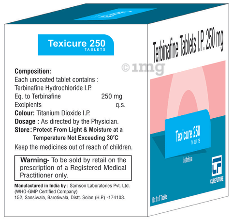 Texicure 250 Tablet image