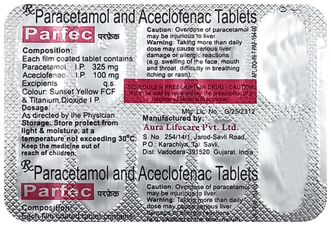 Parfec Tablet image