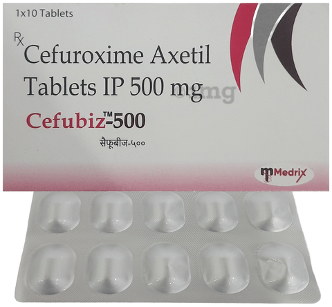 सेफुबिज़ 500mg टैबलेट image सेफुबिज़ 500mg टैबलेट image