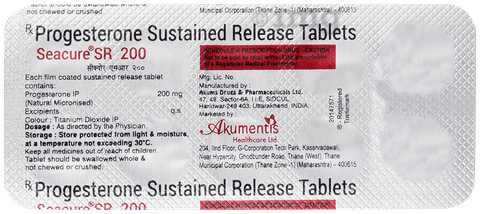 Seacure -SR 200 Tablet image Seacure -SR 200 Tablet image