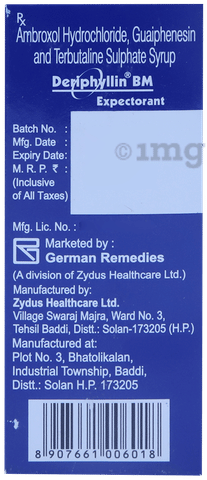 Deriphyllin BM Expectorant image Deriphyllin BM Expectorant image