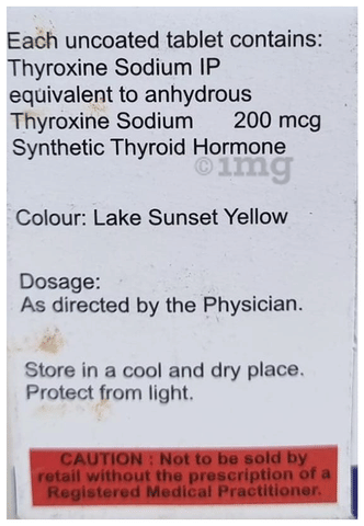 Thyrox 200 Tablet image Thyrox 200 Tablet image
