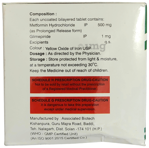 Glimirule-M 1 Tablet PR