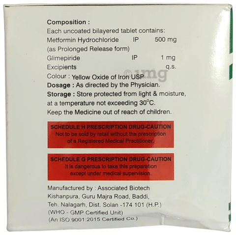 Glimirule-M 1 Tablet PR image