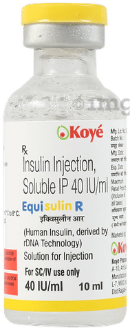 Equisulin R 40IU Injection image