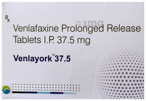 Venlayork 37.5 Tablet PR image Venlayork 37.5 Tablet PR image