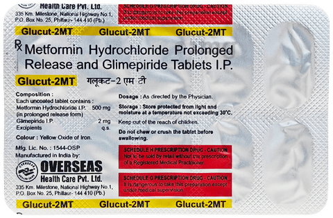 Glucut 2 MT Tablet image