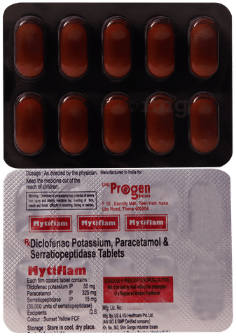 Mytiflam Tablet image Mytiflam Tablet image