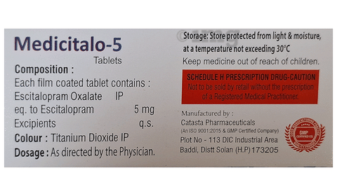 Medicitalo 5 Tablet image Medicitalo 5 Tablet image