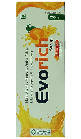 Evorich Syrup Mango 1