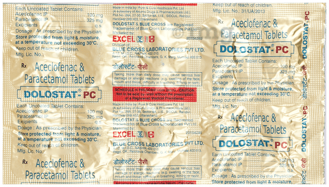 Dolostat PC 100 mg/325 mg Tablet