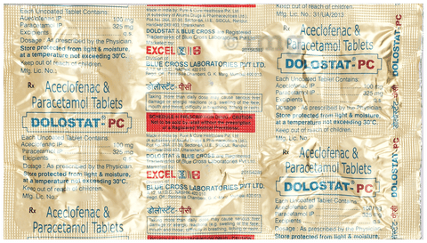 Dolostat PC 100 mg/325 mg Tablet image