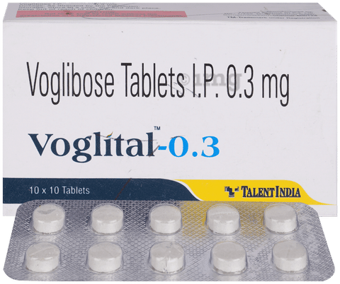Voglital 0.3 Tablet image Voglital 0.3 Tablet image