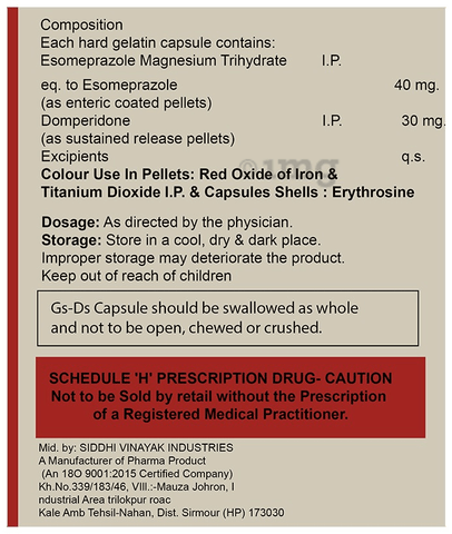 Gsr-Dsr Capsule image