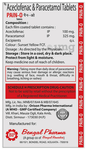 Pain-O Tablet image Pain-O Tablet image