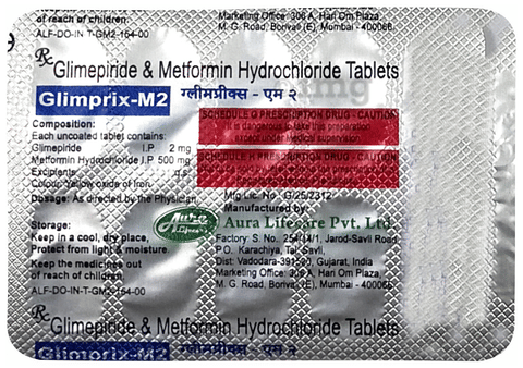 Glimprix-M2 Tablet image Glimprix-M2 Tablet image