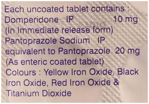 Dompan 10mg/20mg Tablet image