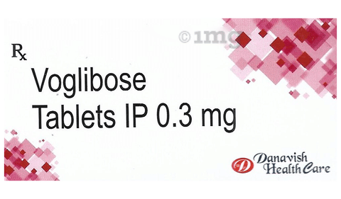 Danavish Voglibose 0.3mg Tablet 1