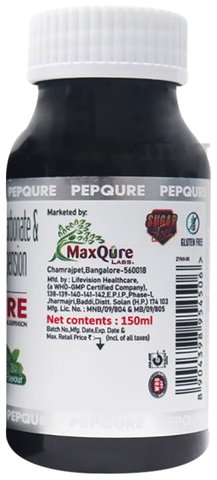 Pepqure Oral Suspension Paan and Mint flavour