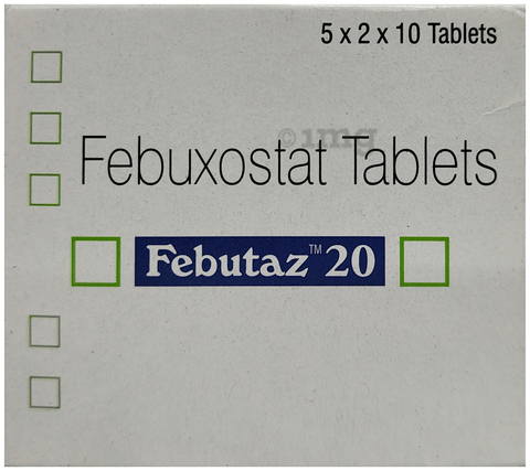 Febutaz 20mg Tablet image Febutaz 20mg Tablet image