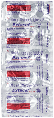 Extacef 200 DT Tablet image