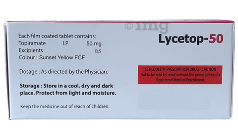 Lycetop 50 Tablet image