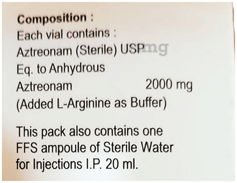 Aztravi 2GM Injection image Aztravi 2GM Injection image