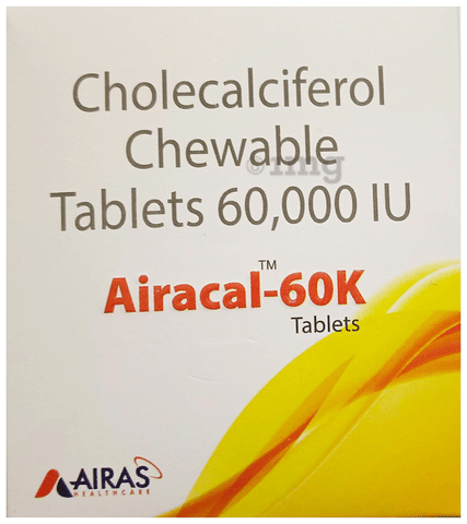 Airacal 60K Chewable Tablet image Airacal 60K Chewable Tablet image