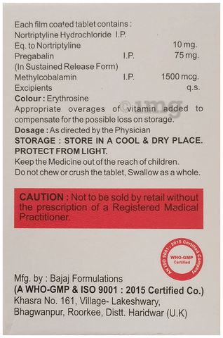 Pregabasic-NT Tablet SR image