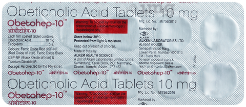 Obetohep 10mg Tablet image