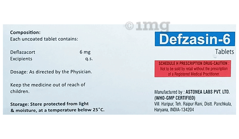 Defzasin 6 Tablet image Defzasin 6 Tablet image