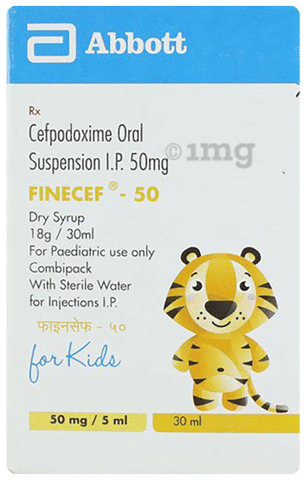 Finecef 50mg Dry Syrup image