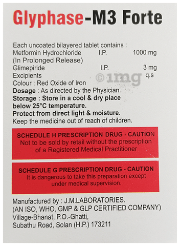 Glyphase M3 Forte Tablet PR image Glyphase M3 Forte Tablet PR image
