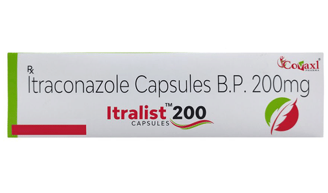 Itralist 200 Capsule image Itralist 200 Capsule image