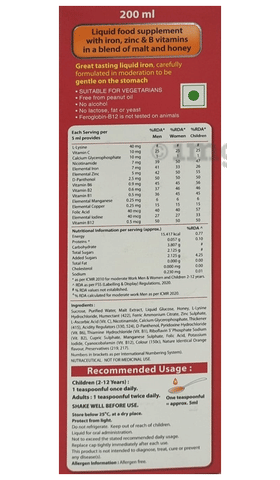 Feroglobin B12 Syrup image