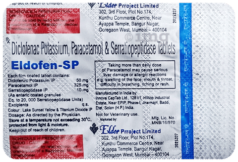 Eldofen-SP Tablet image