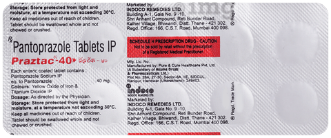 Praztac 40mg Tablet