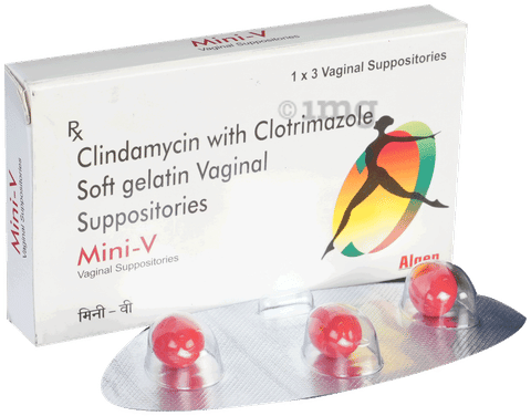 Mini-V Vaginal Suppository image Mini-V Vaginal Suppository image