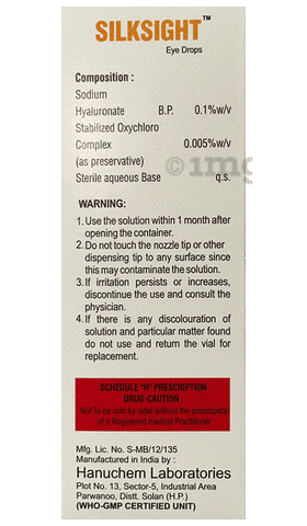 Silksight Eye Drop image