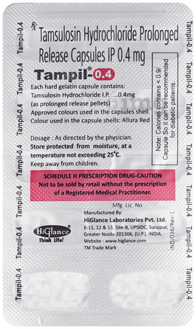 Tampil 0.4 Capsule PR image Tampil 0.4 Capsule PR image