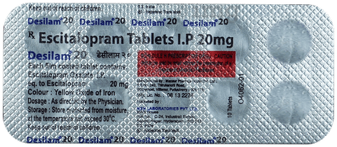Desilam 20mg Tablet image