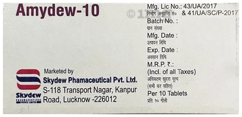 Amydew 10 Tablet