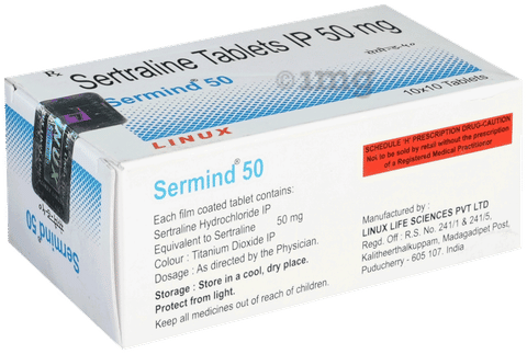 Sermind 50 Tablet image