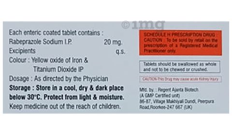 Gastro 20 Tablet image